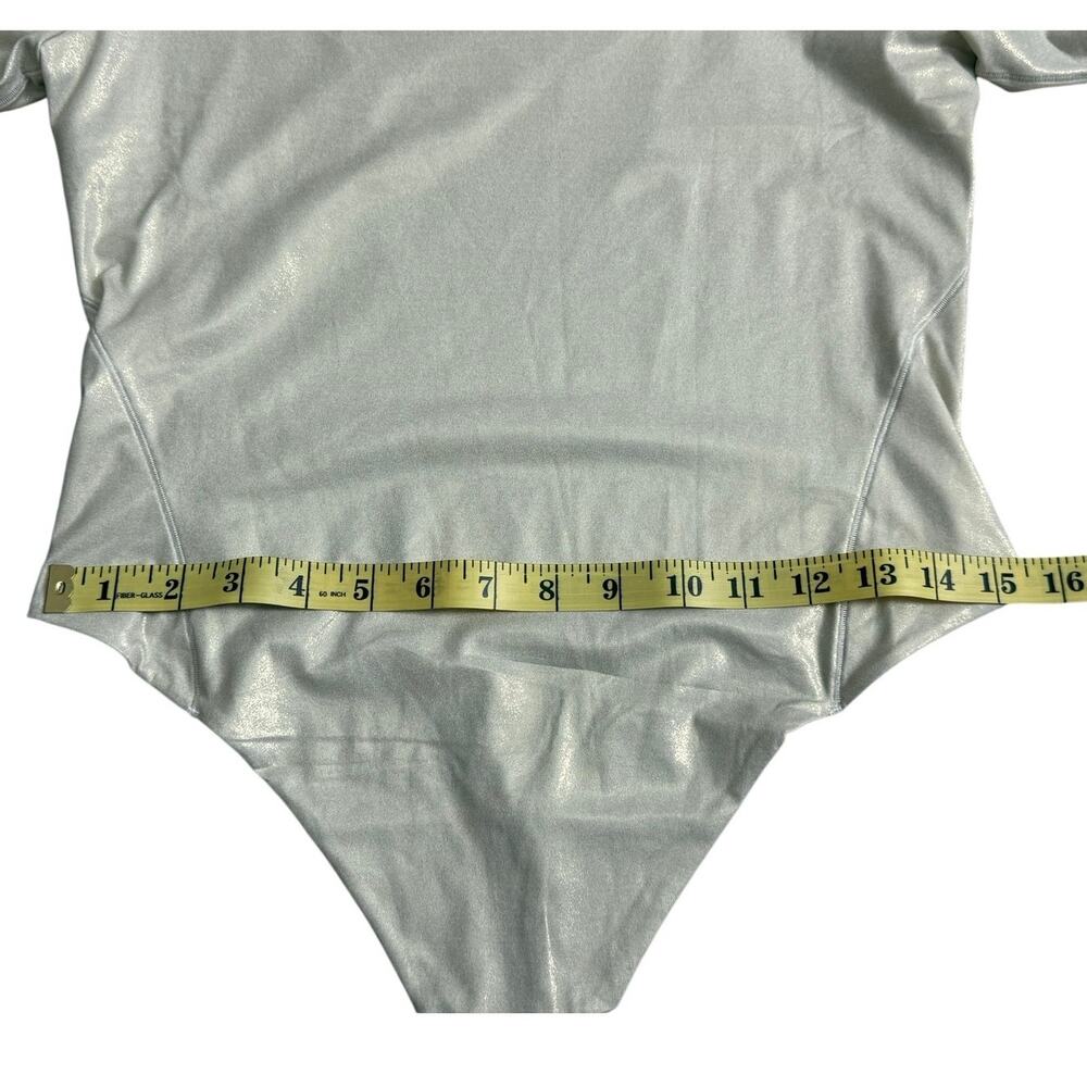 Lululemon Square-Neck Bodysuit Nulu Long Sleeve Thong Cut Large W3INRS LXBO NWT - Picture 13 of 16